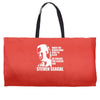 mma funny Weekender Totes