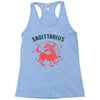 sagittarius zodiac Racerback Tank