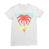 California Summer Ladies Fitted T-Shirt