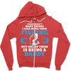 Fishing Daddy Zipper Hoodie