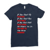 keep moving forward Ladies Fitted T-Shirt