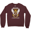 fishing fanatic1 Crewneck Sweatshirt