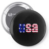 american freedom flag Pin-back button