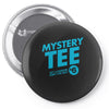 mystery tee Pin-back button