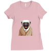 Vesikalik maymun Ladies Fitted T-Shirt