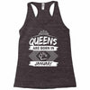 Queens Are Born In January Racerback Tank