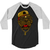 dog hip hop style 3/4 Sleeve Shirt