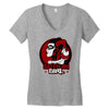gotham girl h Women's V-Neck T-Shirt