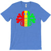 rasta skull and crossbones reggae dub club rave T-Shirt