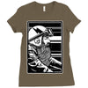 beard and ride Ladies Fitted T-Shirt