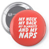 My Neck My Back My Triceps And My Lats Pin-back button