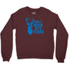 don't buck with texas funny Crewneck Sweatshirt