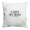 i love it when my wife let's me play golf Throw Pillow