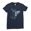 armed chihuahua ox827 best trending Ladies Fitted T-Shirt
