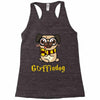 gryffindog pug Racerback Tank