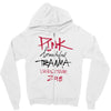 pink beautiful trauma world tour 2018 Zipper Hoodie