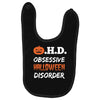 obsessive halloween disorder Baby Bibs