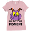 i'll be your journey into imagination Ladies Fitted T-Shirt