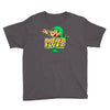 raised by elves elf christmas Youth Tee
