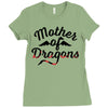 mother of dragons Ladies Fitted T-Shirt