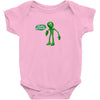 green man dance says hello 2018 Baby Bodysuit