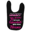 nanny was created because grandkids t shirt Baby Bibs