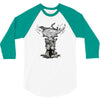 book of gods 3/4 Sleeve Shirt