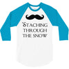 staching through the snow 3/4 Sleeve Shirt
