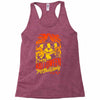 crazy halloween pit lady Racerback Tank