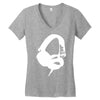 dj club,dance,music,ibiza,rave,headphones Women's V-Neck T-Shirt