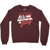 happy 4th of july Crewneck Sweatshirt