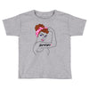 girl power survivor breast cancer Toddler T-shirt