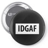 idgaf Dua Lipa Pin-back button