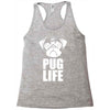 pug life dog Racerback Tank