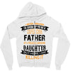 Super Cool Father Of A Freaking Awesome Daughter Zipper Hoodie