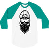 skate skull 3/4 Sleeve Shirt
