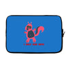 i only kiss boys Laptop sleeve