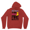 Forget Glass Slippers This Princess Wears Fire Boots Unisex Hoodie