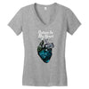nature in my heart Women's V-Neck T-Shirt