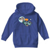 astronaut dog Youth Hoodie