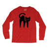 cat black Long Sleeve Shirts