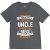 Super Cool Uncle Of A Freaking Awesome Niece V-Neck Tee