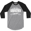 World's Greatest Godfather Looks Like 3/4 Sleeve Shirt