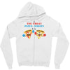 pizza debate Zipper Hoodie