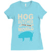 hog butcher to the world chicago Ladies Fitted T-Shirt