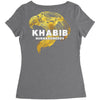 khabib gold eagle Women's Triblend Scoop T-shirt