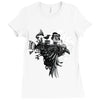 ride the raven Ladies Fitted T-Shirt