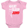 eat sleep jump Baby Onesie