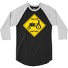 tractor crossing farmer's road warning sign 3/4 Sleeve Shirt