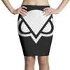 simple art Pencil Skirts